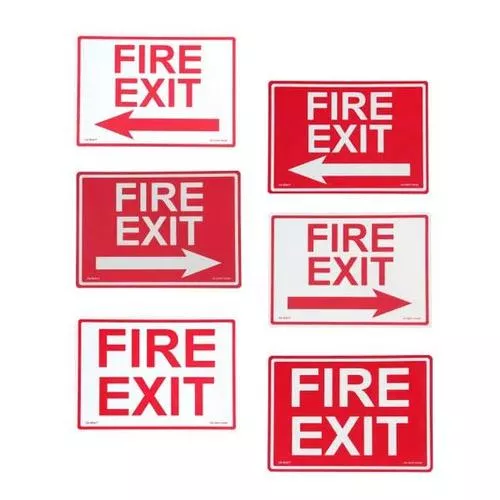 'Fire Exit' Photoluminescent Sign